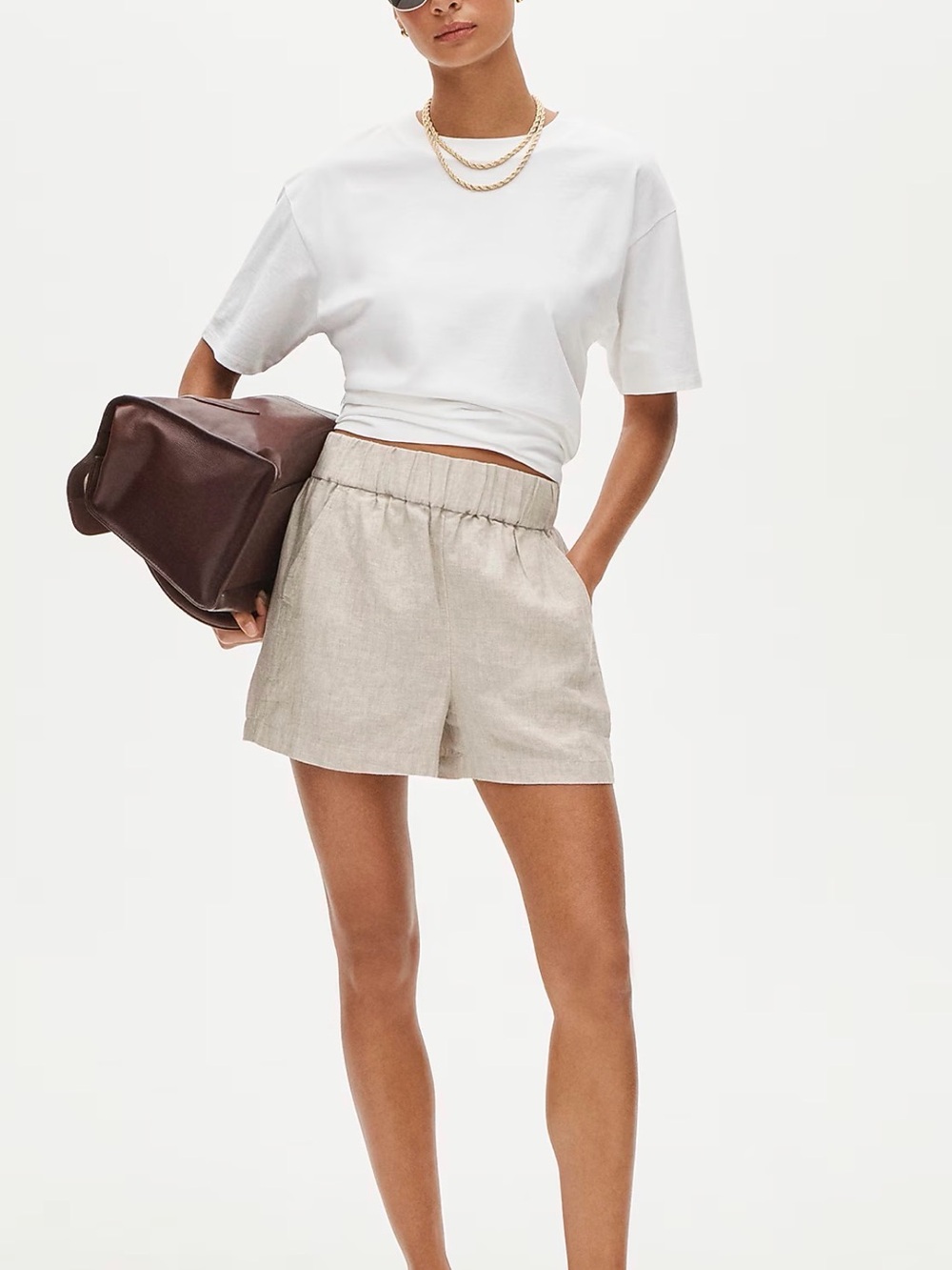 J. Crew Tropez Short in Linen